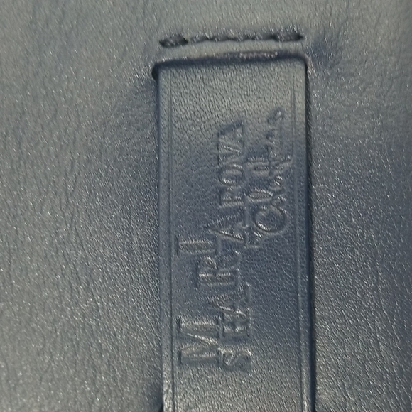 COLE HAAN "MARIA SHARAPOVA CLUTCH IN BLUE - Picture 3 of 8